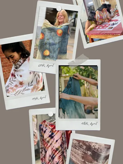 An invitation to celebrate Earth Day with us. Join a weekend experience at my Mysore studio to create your own garment with natural dyes, connect with others, and walk the "Earth ramp."