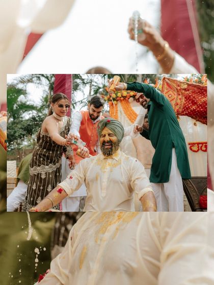 Vibrant Haldi & Mehendi Moments photo 21