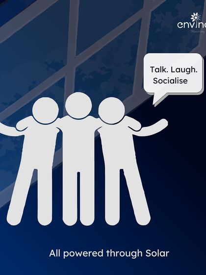 We believe in fostering community. Our solar hubs are designed to be modern-day "tapris" where people can gather, talk, and socialize, strengthening community bonds in a comfortable, tech-enabled environment.