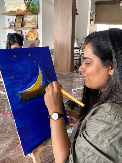 Paint Bar - Private Paint Parties The Paint Bar Vibe: At Our Studio & On The Go photo 49