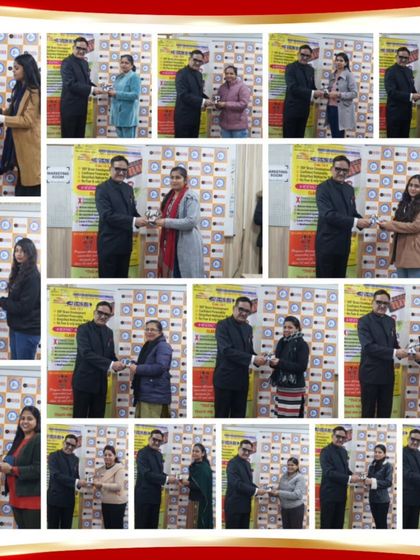More snapshots of our staff receiving tokens of appreciation. We make sure to recognize every individual contribution to our collective achievements.