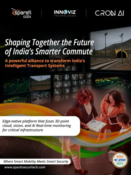 In a powerful alliance with Cron AI and Innoviz Technologies, I am shaping the future of India's Intelligent Transport Systems. By fusing 3D point cloud, vision, and AI real-time monitoring, we are building smart mobility solutions for highways, cities, and critical infrastructure.