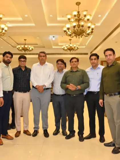 A group photo at a formal get-together. These events allow us to connect outside the pressures of the courtroom.