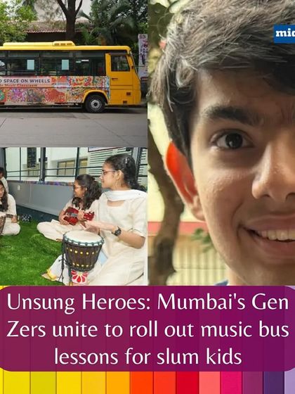 We are thrilled to be featured in this Mid-day article about Gen Z-ers uniting to support our music bus. It highlights the community effort behind bringing instruments and lessons to children in slums.