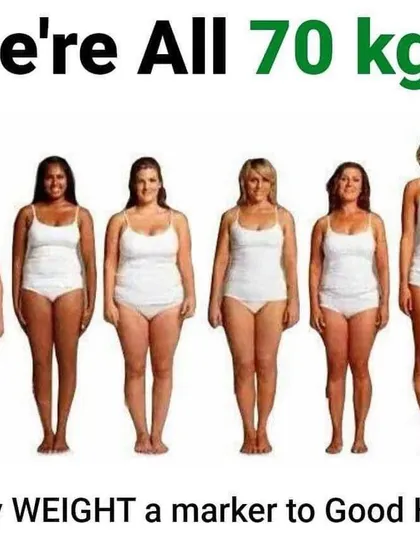Is body weight the only marker of good health? Not at all. Two people can weigh 70 kg and look completely different. I focus on your unique body type, not just the number on the scale, to create a plan that makes you look and feel your best.
