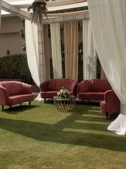 Hari Om Events - Private Party & Social Event Decoration Stylish Seating & Lounge Areas photo 7