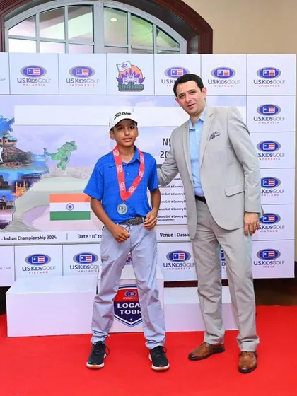 Drona Singh Dhull after securing a podium finish at the USKG Tournament.