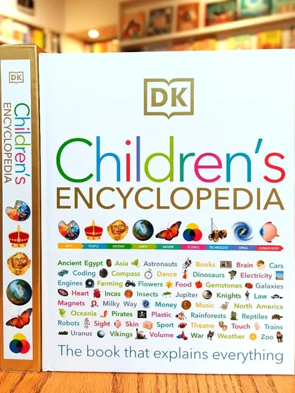 The 'Children's Encyclopedia' is the book that explains everything, from ancient Egypt and dinosaurs to coding and the human brain.