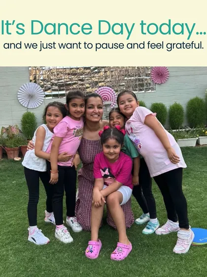 It's Dance Day, and we're feeling grateful for our wonderful community of students and parents.