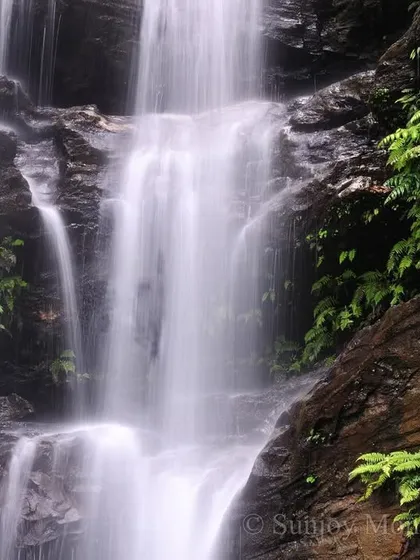 Jal. Paani. Water. A waterfall cascades over rocks, the very elixir of life. It is fluid, forever flowing, and softer than anything, yet it moves mountains. We must respect it.