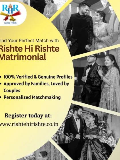 Find your perfect match with us. We offer 100% verified and genuine profiles in a personalized matchmaking process that is approved by families and loved by couples.