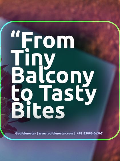 My motto is turning tiny balconies into sources of tasty bites. I help you unlock the potential of your small urban spaces to grow delicious, fresh food.