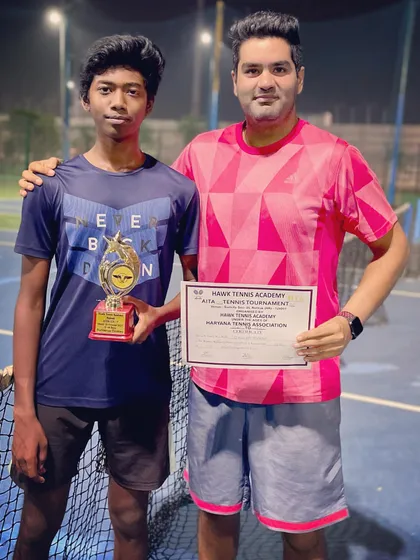 A very big congratulations to Piyush Priyadarshi for his runner-up finish in the boys Under-18 doubles AITA CS-7 held in Rohtak. His dedication to training continues to pay off with strong results.