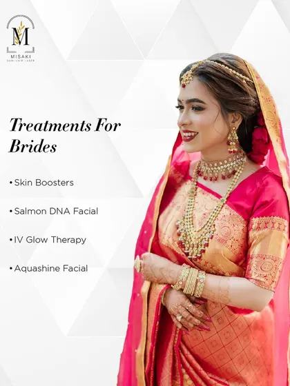 Beyond IV Glow Therapy, I offer a complete suite of treatments for brides. We can create a full pre wedding plan including Skin Boosters, Salmon DNA Facials, and Aquashine Facials to ensure you are glowing from head to toe.