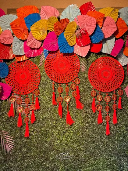 A closer look at the trio of dreamcatchers, adding a touch of handmade charm to the decor.