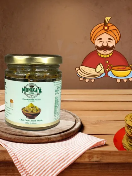 Let my Chat Pata Lemon Pickle bring a zesty twist to your plate. It's a flavour explosion that pairs beautifully with parathas, rice, and all your favourite Indian dishes.