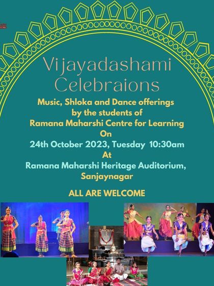 Ramana Maharshi Centre for Learning - Youth Programs & Summer Camps Natyopasana & Sangeetham: Dance & Music photo 7