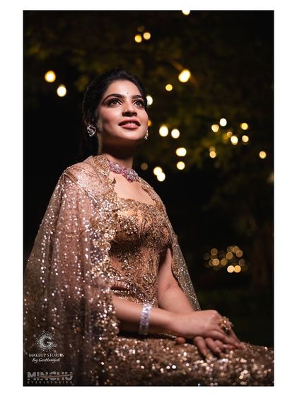 Geethanjali Venkatesh - Special Occasion Makeup Regal Reception & Sangeet Glam photo 52