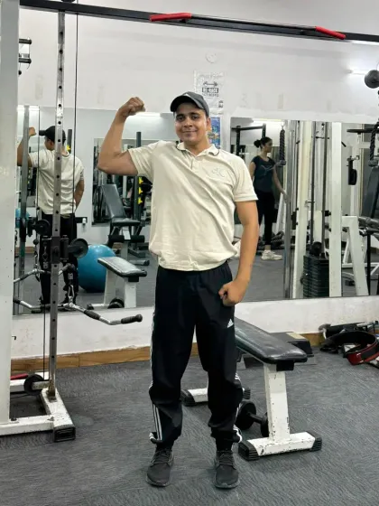 Showing my physique.