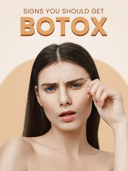If you are noticing persistent frown lines or crow's feet, it may be a sign you are a good candidate for Botox. This treatment can smooth these lines for a refreshed, less tired look.