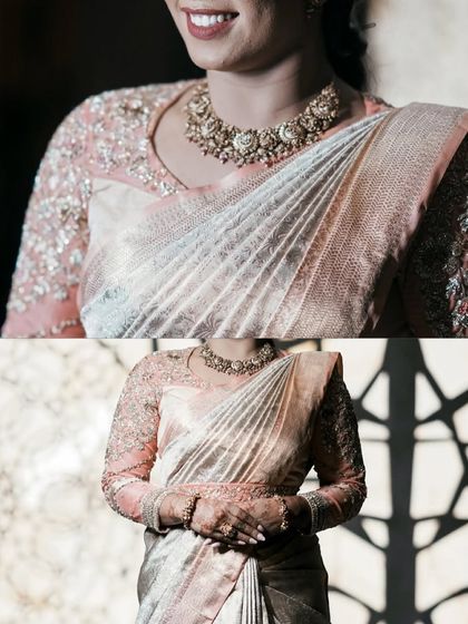 Kalasthree by Tejaswini Anjan Kumar - Bespoke Bridal Wear Exquisite Hand-Embroidered Blouses photo 14