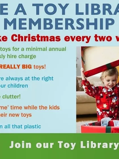 A toy library membership is the gift that keeps on giving. It's like Christmas every few weeks, with new toys to explore, less clutter, and more 'me' time for you.