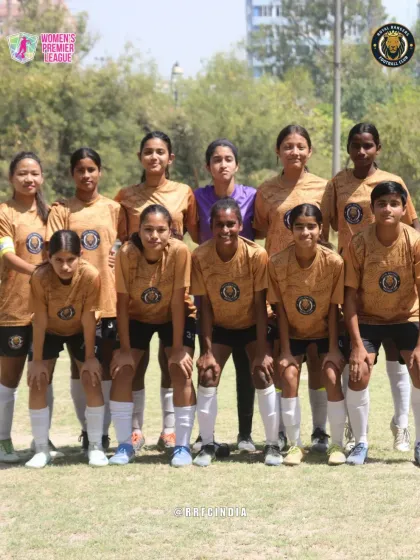 Our starting eleven posing for a team photo before a match, united and ready to represent Royal Rangers FC.