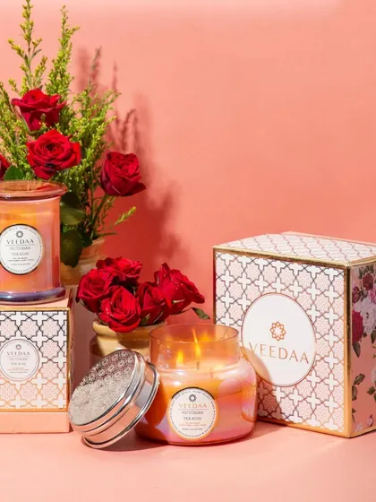 A curated selection from our extensive product portfolio, showcasing the diverse range of fragrances, colors, and designs we offer. Each image highlights the beauty and versatility of our candles, diffusers, and gift sets.
