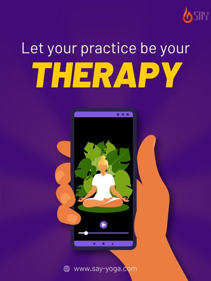 Not all therapy happens on a couch; some of the most profound healing happens on a yoga mat. Your practice is a space to release stress, find clarity, and reconnect with yourself. Let your mat be your therapy.