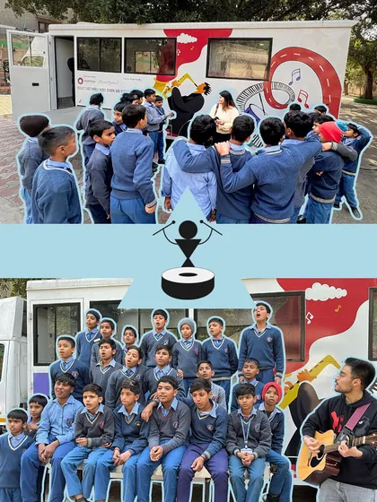 From the vibrant exterior of our Music Bus to the focused choir practice it enables, we are making music accessible. We create opportunities for children to learn, perform, and experience the thrill of making music together as a team.