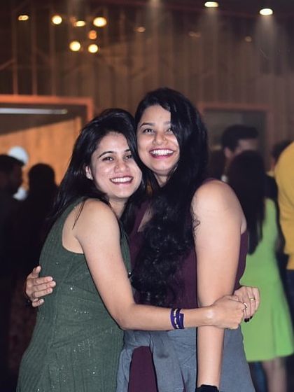 Friends celebrating and making memories. I love seeing the connections that happen on the dance floor during my sets.