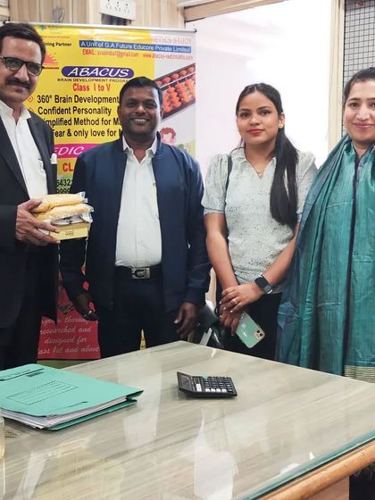 Our team and leadership with our Ranchi partner. These collaborations are essential to our mission of expanding quality education nationwide.