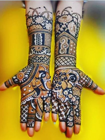 Full Bridal Mehndi photo 14