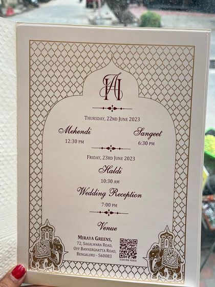 The Beginning - Wedding Invitations Royal & Traditional Designs photo 20