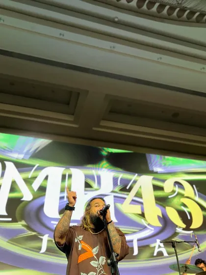 Performing for Saraswat Bank at the Westin in Powai. We know how to command a stage and get the audience hyped.