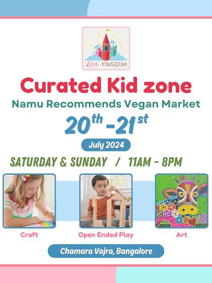 Announcing our curated kid zone, featuring craft, open-ended play, and art activities for a day of creative fun.