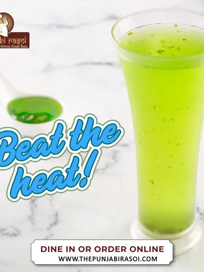 Beat the heat with our real desi coolers. These refreshing drinks are the perfect way to quench your thirst on a hot day.