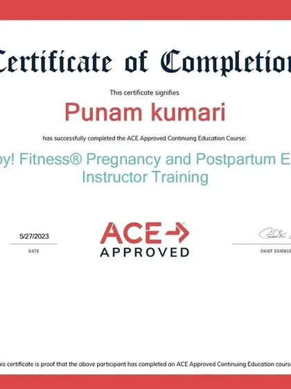 Your safety is my top priority. I am a certified Pregnancy and Postpartum Exercise Instructor, which means your fitness plan is built on a foundation of knowledge and expertise.