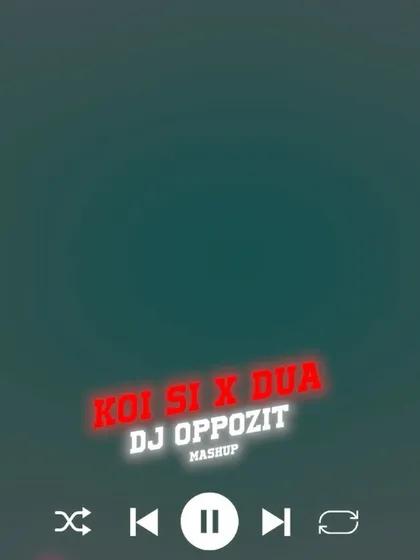 A closer look at my number 1 mashup, 'Koi Si x Dua'. If you haven't downloaded it yet, you're missing out on a serious vibe.