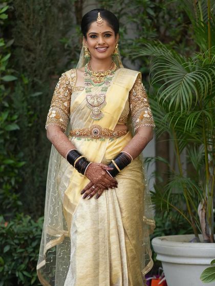 Anthariya by Nidhi Gowda - Custom Bridal & Occasion Wear Grand Bridal Sarees & Muhurtham Wear photo 52