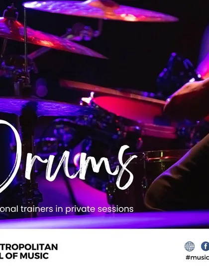Our drum lessons are conducted as private sessions with specialized trainers. This ensures you receive focused, individual attention to develop your drumming technique and timing.