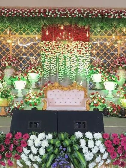 Rushi Events - Event Planning & Management Grand Wedding & Reception Stages photo 9