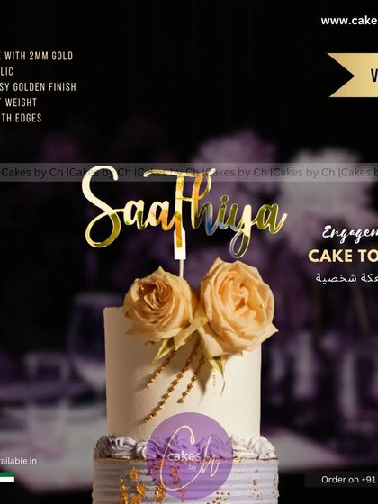 Elegant Toppers for Milestones & Couples photo 3