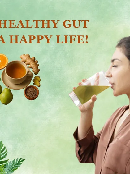 A healthy gut is the foundation of a happy life. In Ayurveda, we focus on balancing the digestive fire, or Agni, through mindful eating and digestion boosting foods like ginger and cumin to improve nutrient absorption and overall well being.
