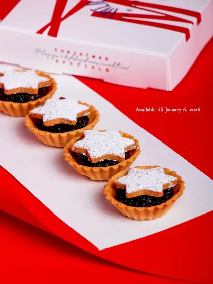 These pies are available for a limited time, making them a great seasonal special.