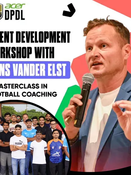We are committed to raising the standard of coaching, and that starts with our own growth. Here is our founder participating in a talent development masterclass to ensure we bring the latest global football coaching methodologies to you.