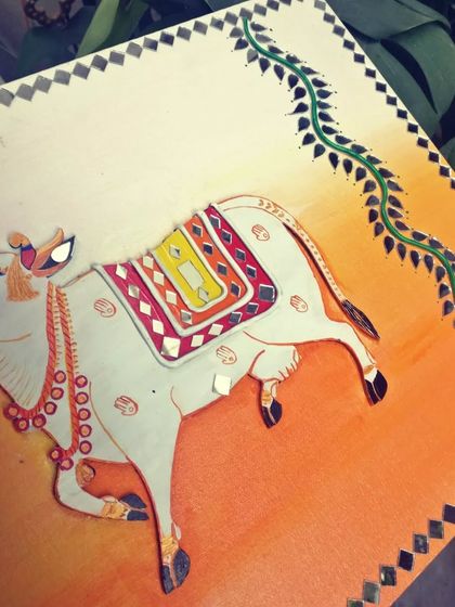 Anesha Artgallery - Indian Folk Art & Home Decor Lippan Art: Mud & Mirror Magic photo 33