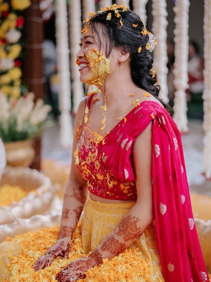 The Tales of Tradition - Wedding Planning & Design Sun-Kissed Haldi Ceremonies photo 38