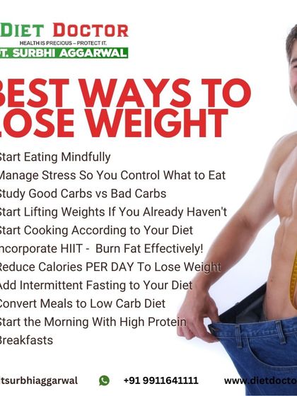 Here are the best ways to lose weight, from a nutrition and lifestyle perspective. I teach clients to start eating mindfully, manage stress, and incorporate effective exercise like HIIT.
