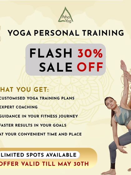 AthaYog Living - In-Studio Yoga & Wellness Sessions Personal & Online Training photo 8